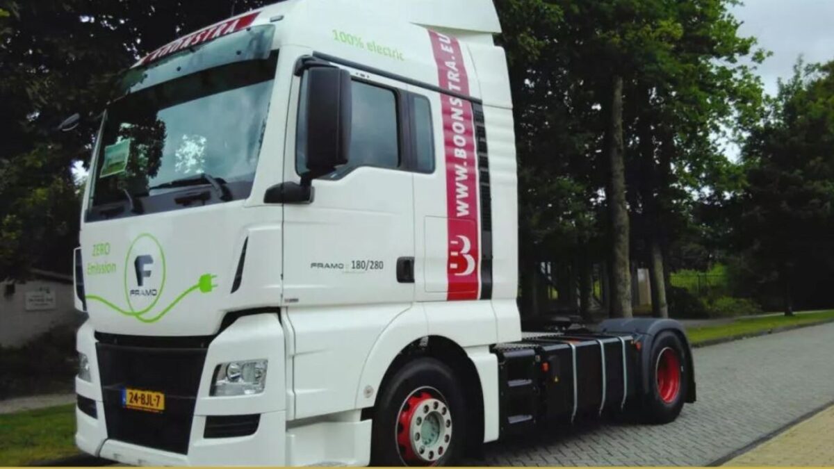 La estrategia de China para conquistar las carreteras europeas con camiones eléctricos