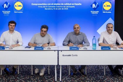 Lidl firma el IV Convenio Colectivo con una inversión de 280 M€ y subidas salariales del 15% hasta 2030