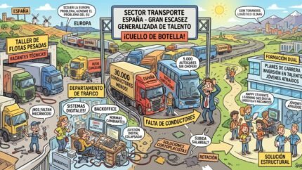 ¿Qué se está haciendo para no necesitar 30.000 conductores más en cinco años? Opinión