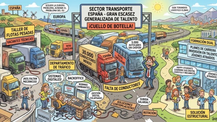 ¿Qué se está haciendo para no necesitar 30.000 conductores más en cinco años? Opinión