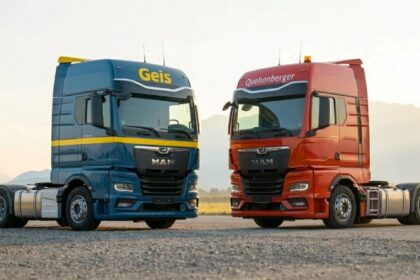 Quehenberger Logistics, junto con Geis Group hace un pedido de 350 camiones MAN