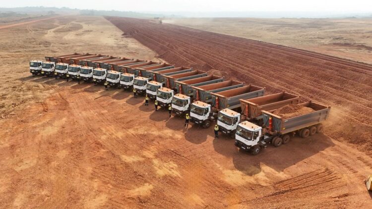 MS United Mining Supply y Renault Trucks, 10 años colaborando en explotaciones mineras en Guinea