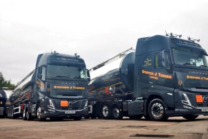 SJ Tabner cosecha los frutos con el Volvo FH Aero y un consumo de combustible optimizado