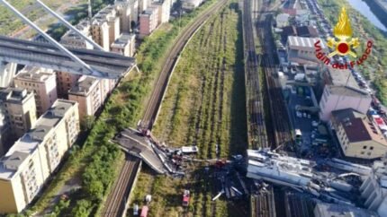 Condenas de hasta 12 años de prisión por el derrumbe del puente Morandi, en Génova