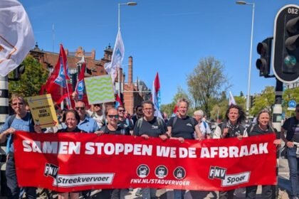Convocan huelga de 24 horas en el sector del transporte público y ferroviario de Países Bajos
