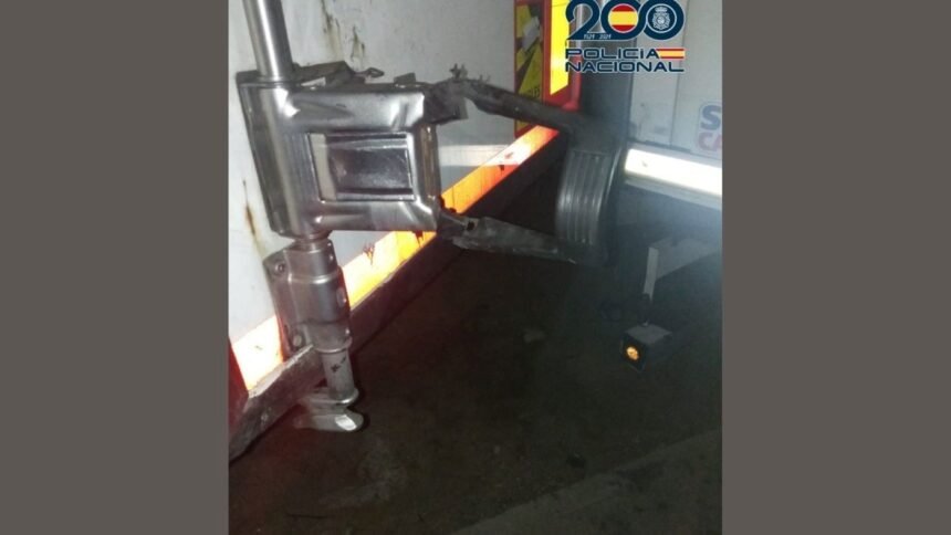 Dos detenidos por el robo de mercancía de camiones en áreas de descanso de Antequera