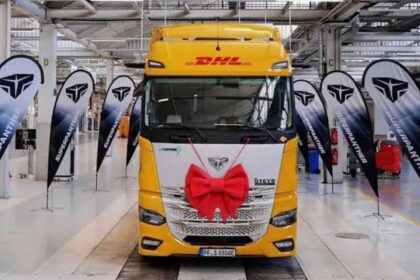 El camión eléctrico chino SuperPanther eTopas 600 comienza a fabricarse en Europa. Fotos