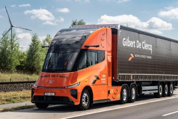 Gilbert De Clercq despliega su primer camión eléctrico Windrose Global E700